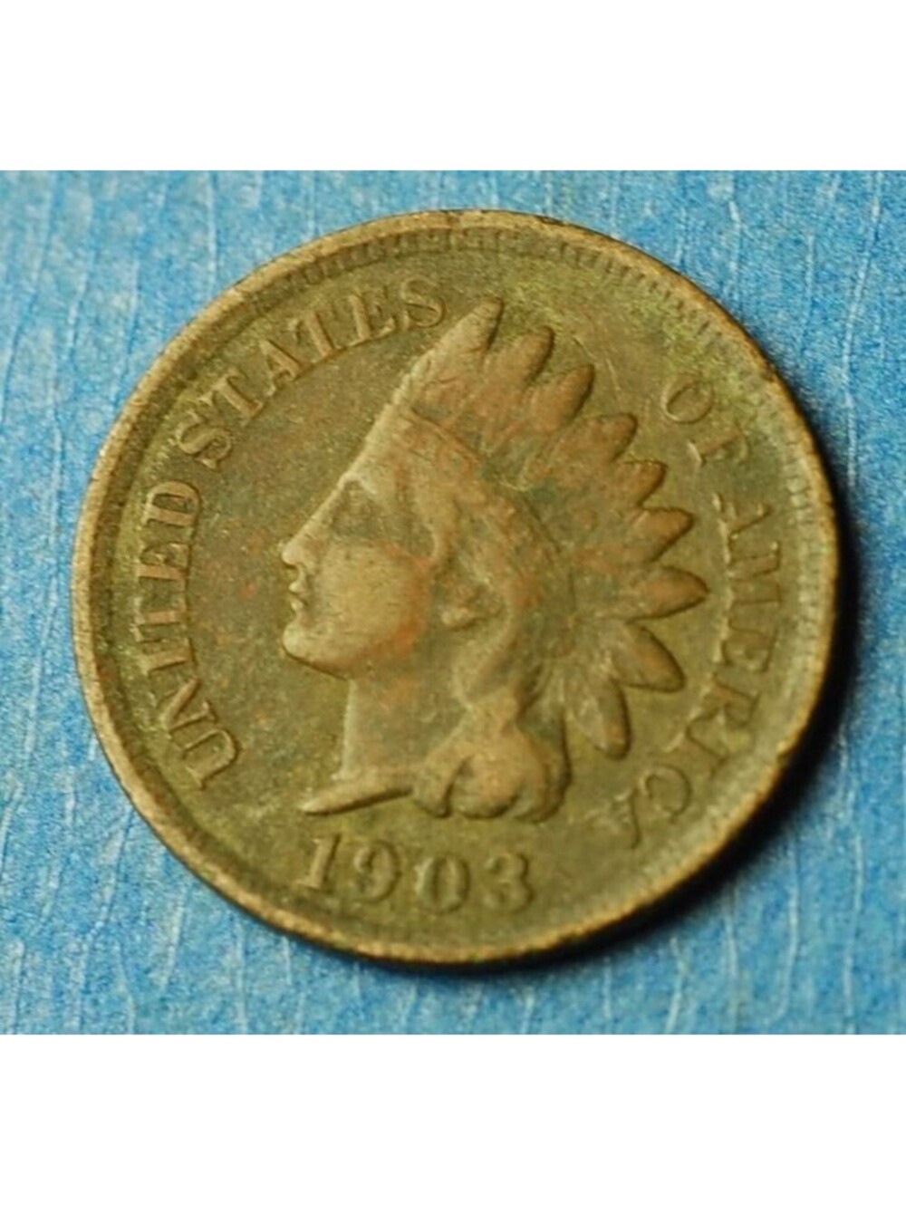 W1639 1903 Indian Head Cent Penny 1c - Check Out Our Store old coin money gift